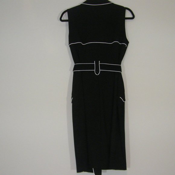 Calvin Klein Belted Sleeveless Dress - Picture 2 of 2